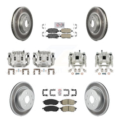 Transit Auto KCG-102735N Disc Brake Kit for 2008-2012 INFINITI EX35 - Front and Rear product image