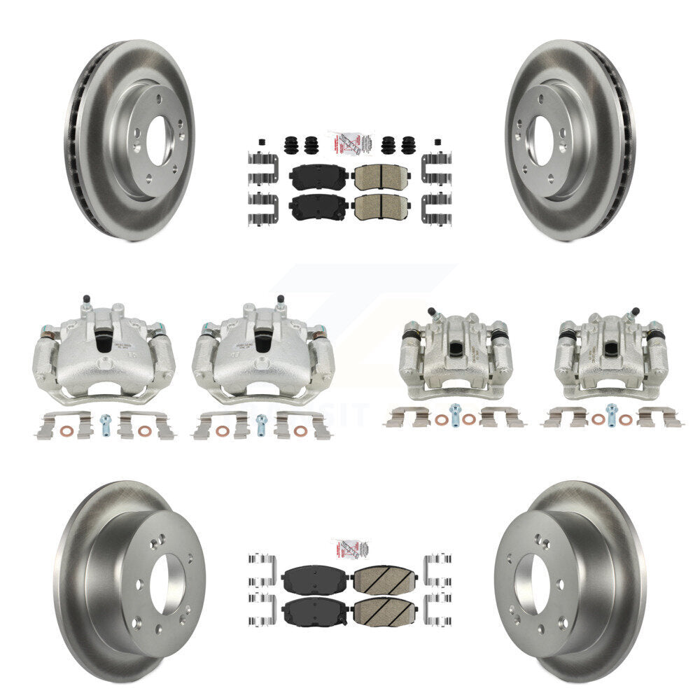Transit Auto KCG-102745N Disc Brake Kit for 2010-2013 Kia Forte5, Kia Forte, Kia Forte Koup - Front and Rear product image