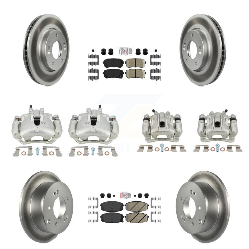 Transit Auto KCG-102746N Disc Brake Kit for 2010-2013 Kia Forte5, Kia Forte, Kia Forte Koup - Front and Rear product image