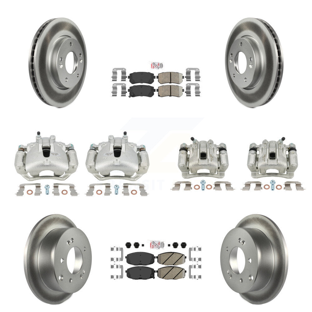 Transit Auto KCG-102748N Disc Brake Kit for 2010-2013 Kia Forte5, Kia Forte, Kia Forte Koup - Front and Rear product image