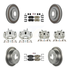 Transit Auto KCG-102749N Disc Brake Kit for 2012-2013 Kia Forte5 - Front and Rear product image