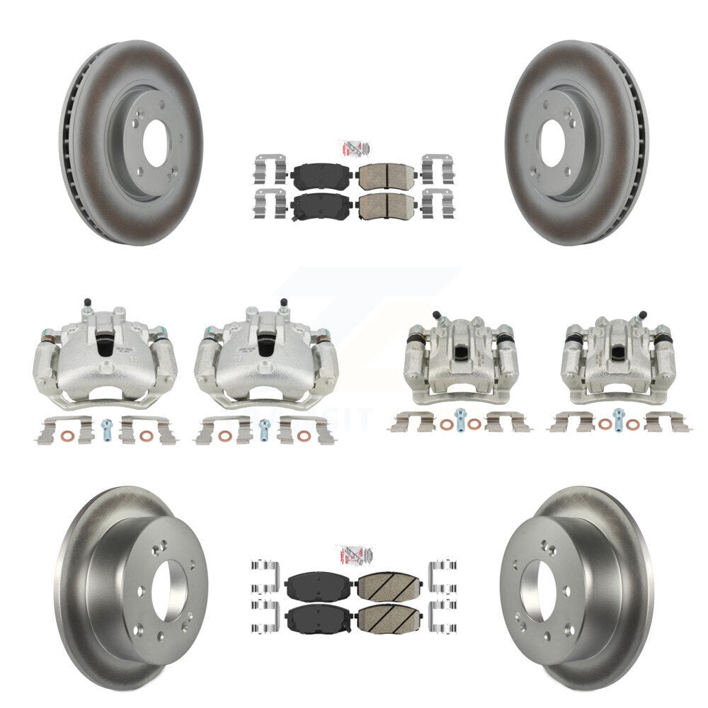 Transit Auto KCG-102751N Disc Brake Kit for 2012-2013 Kia Forte5 - Front and Rear product image