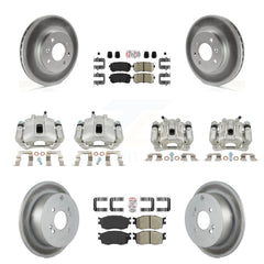 Transit Auto KCG-102753N Disc Brake Kit for 2006-2007 Hyundai Accent, Kia Rio, Kia Rio5 - Front and Rear product image