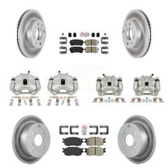 Transit Auto KCG-102755N Disc Brake Kit for 2006 Hyundai Accent - Front and Rear product image