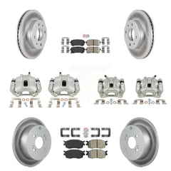 Transit Auto KCG-102756N Disc Brake Kit for 2006 Hyundai Accent - Front and Rear product image