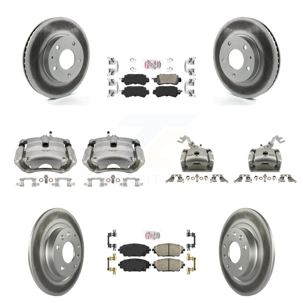 Transit Auto KCG-102760N Disc Brake Kit for 2016-2018 Mazda CX-3 - Front and Rear product image