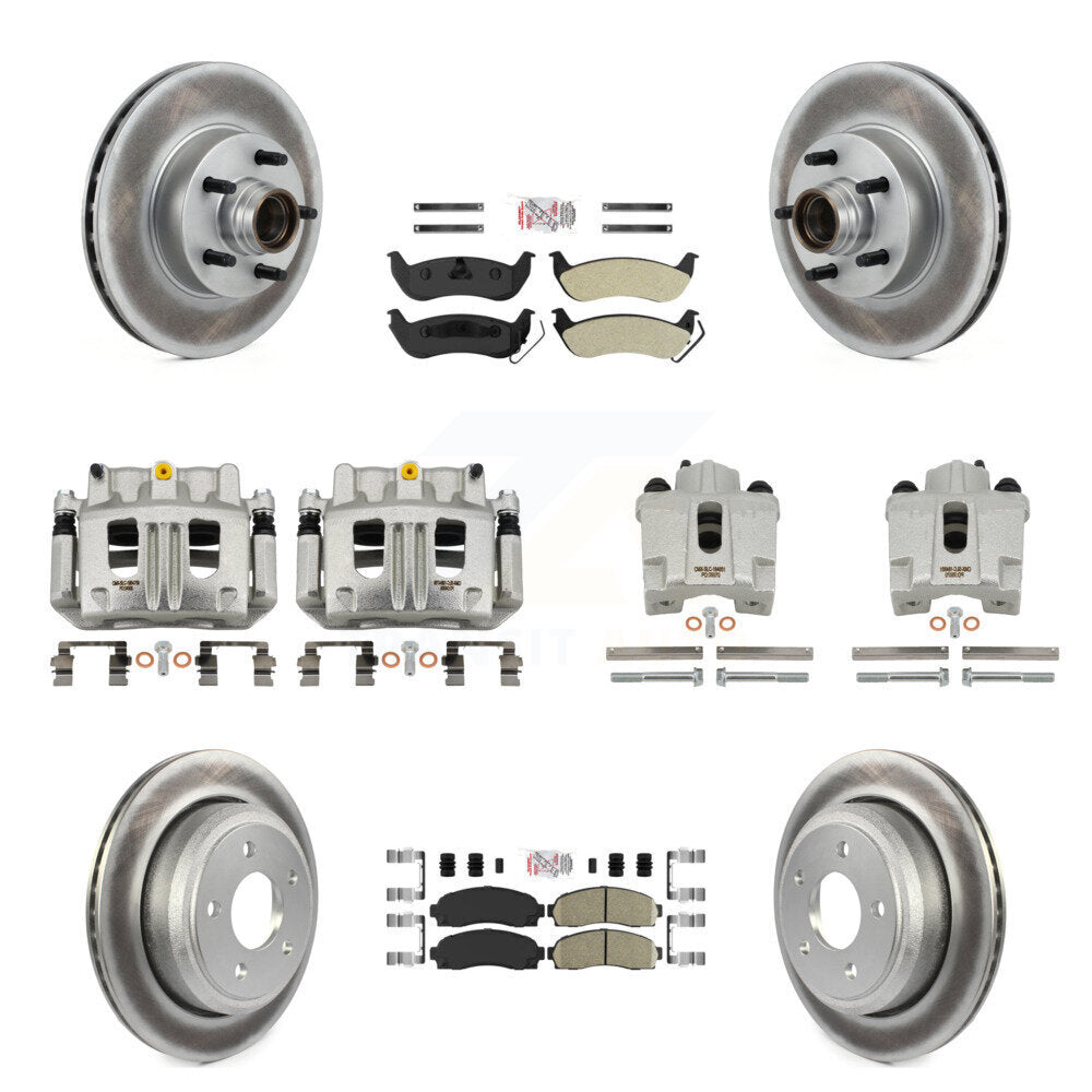 Transit Auto KCG-102762N Disc Brake Kit for 2010-2011 Ford Ranger - Front and Rear product image