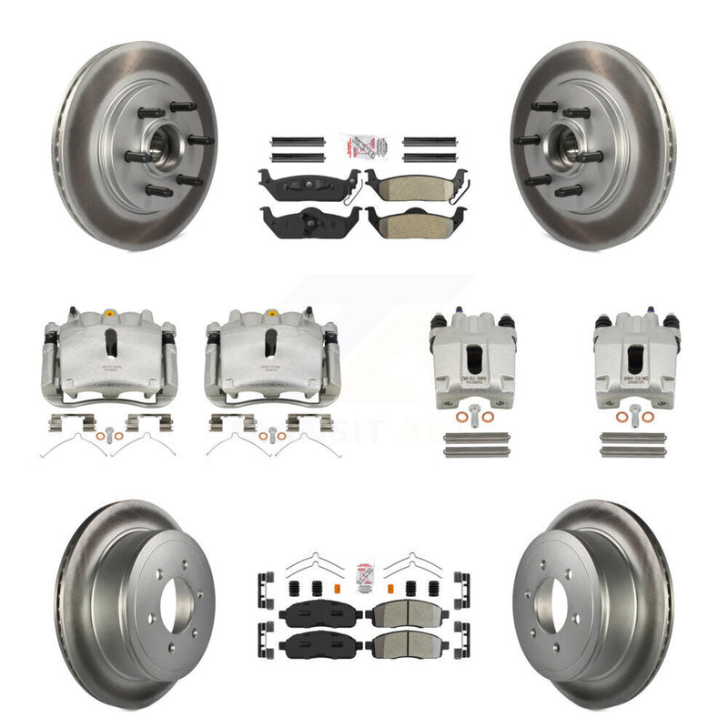 Transit Auto KCG-102763N Disc Brake Kit for 2004-2008 Lincoln Mark LT, Ford F-150 - Front and Rear product image