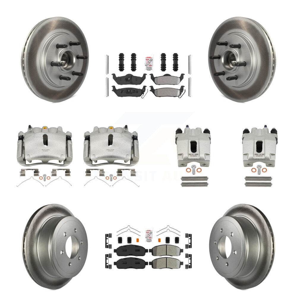 Transit Auto KCG-102764N Disc Brake Kit for 2004-2008 Lincoln Mark LT, Ford F-150 - Front and Rear product image