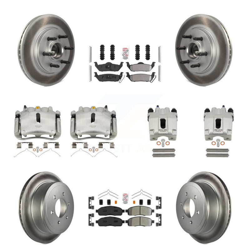 Transit Auto KCG-102764N Disc Brake Kit for 2004-2008 Lincoln Mark LT, Ford F-150 - Front and Rear product image