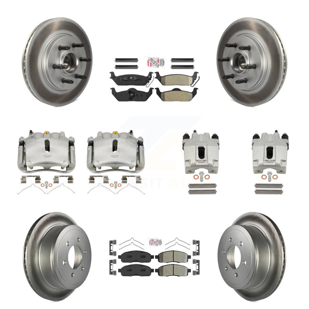 Transit Auto KCG-102765N Disc Brake Kit for 2004-2008 Lincoln Mark LT, Ford F-150 - Front and Rear product image