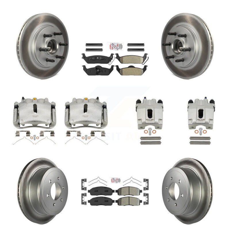 Transit Auto KCG-102765N Disc Brake Kit for 2004-2008 Lincoln Mark LT, Ford F-150 - Front and Rear product image