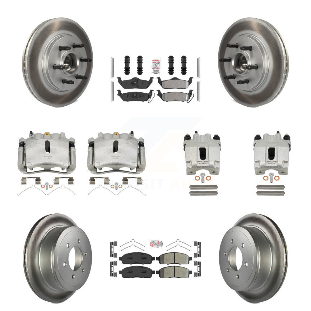 Transit Auto KCG-102766N Disc Brake Kit for 2004-2008 Lincoln Mark LT, Ford F-150 - Front and Rear product image