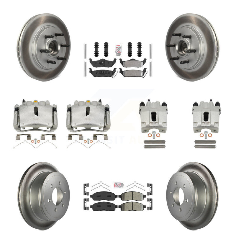 Transit Auto KCG-102766N Disc Brake Kit for 2004-2008 Lincoln Mark LT, Ford F-150 - Front and Rear product image