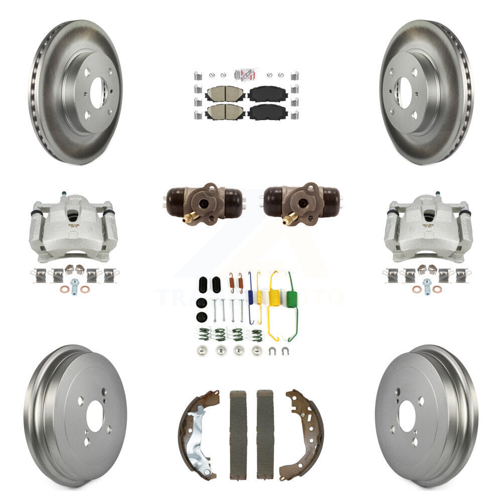 Transit Auto KCG-102769N Disc Brake Kit for 2014-2018 Toyota Yaris - Front and Rear product image