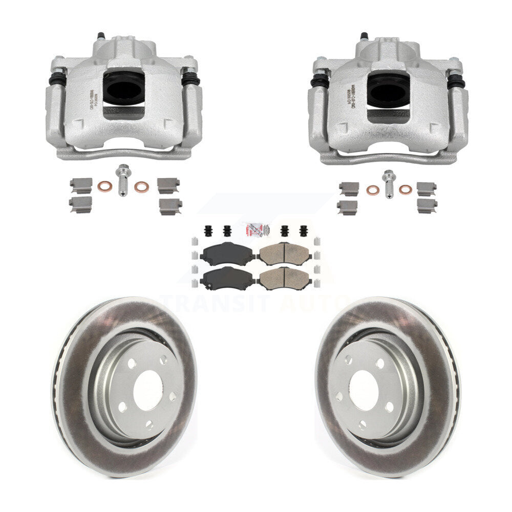 Transit Auto KCG-102775N Disc Brake Kit for 2013-2016 Jeep Wrangler - Front product image