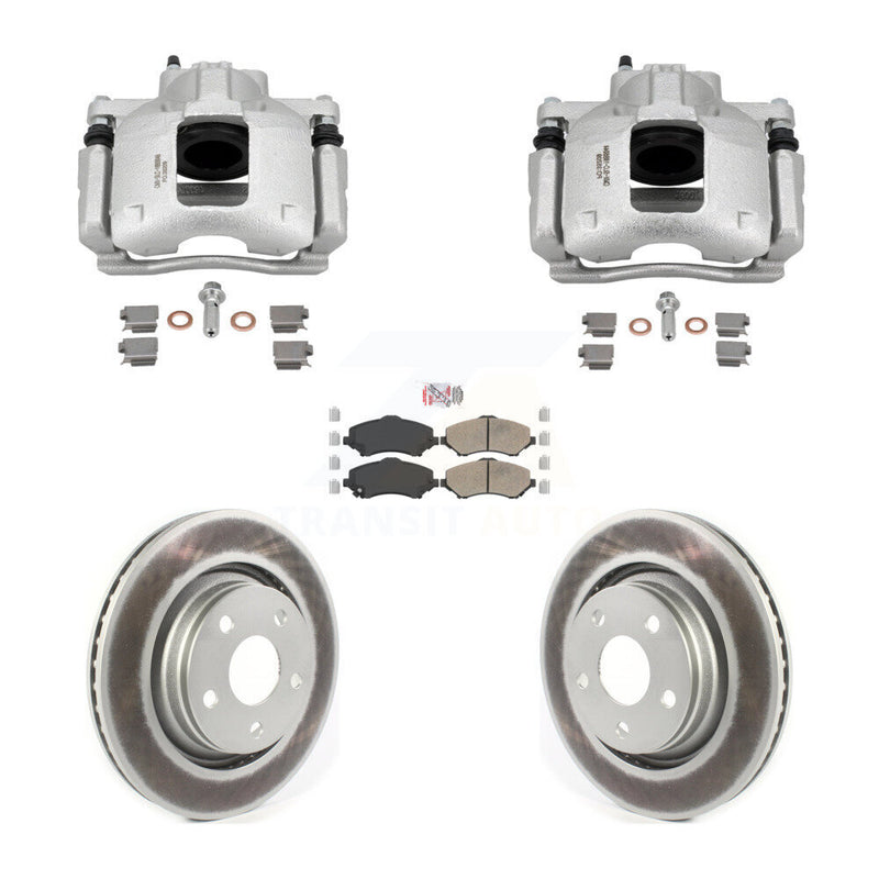 Transit Auto KCG-102776N Disc Brake Kit for 2013-2016 Jeep Wrangler - Front product image