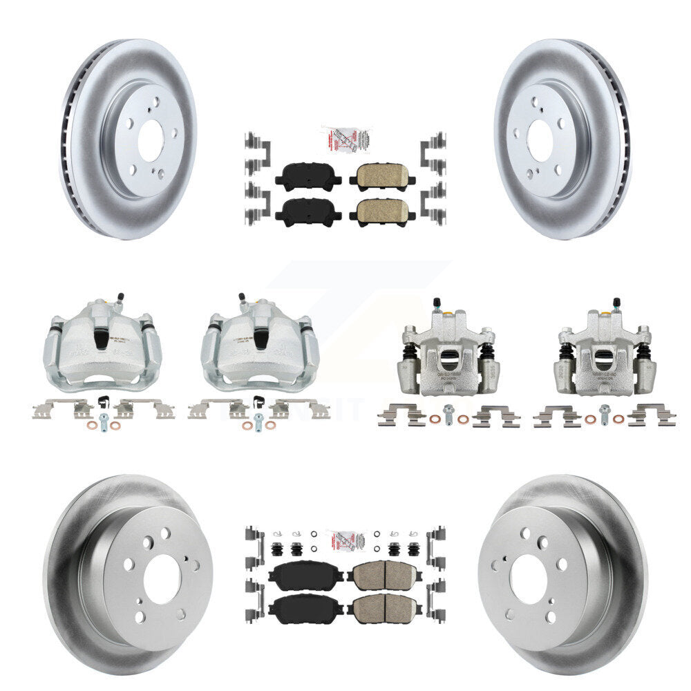 Transit Auto KCG-102784N Disc Brake Kit for 2004-2008 Toyota Avalon, Toyota Solara - Front and Rear product image