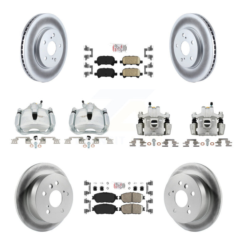 Transit Auto KCG-102784N Disc Brake Kit for 2004-2008 Toyota Avalon, Toyota Solara - Front and Rear product image