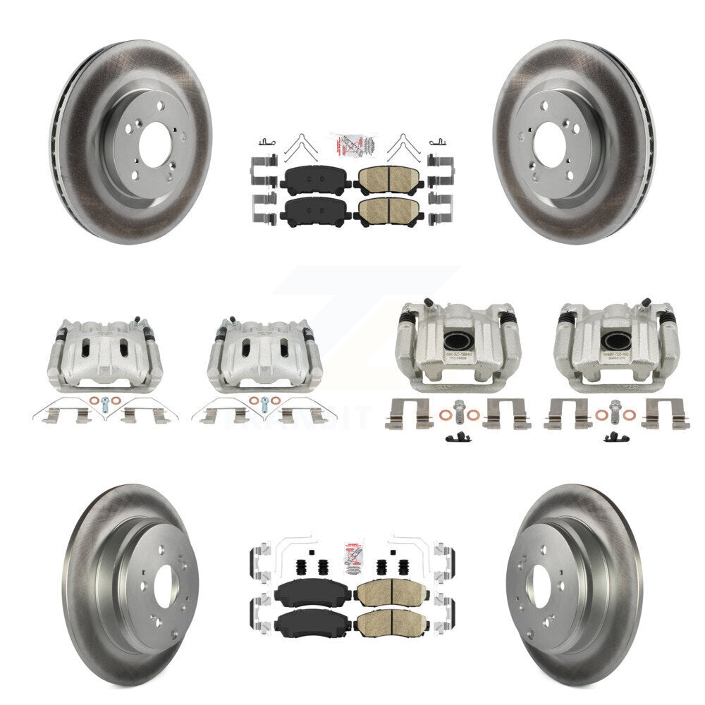 Transit Auto KCG-102785N Disc Brake Kit for 2011-2014 Honda Odyssey - Front and Rear product image