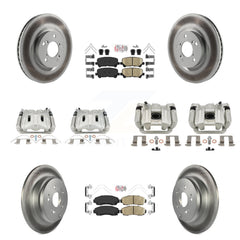 Transit Auto KCG-102788N Disc Brake Kit for 2011-2014 Honda Odyssey - Front and Rear product image