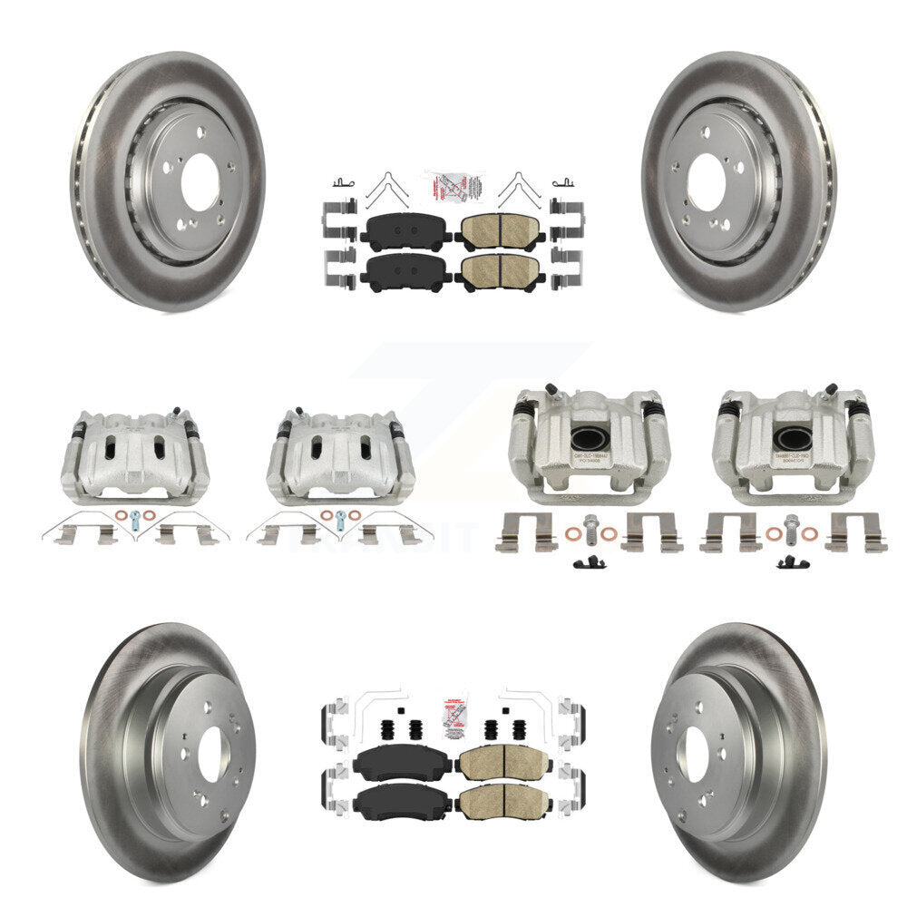 Transit Auto KCG-102789N Disc Brake Kit for 2015-2017 Honda Odyssey - Front and Rear product image