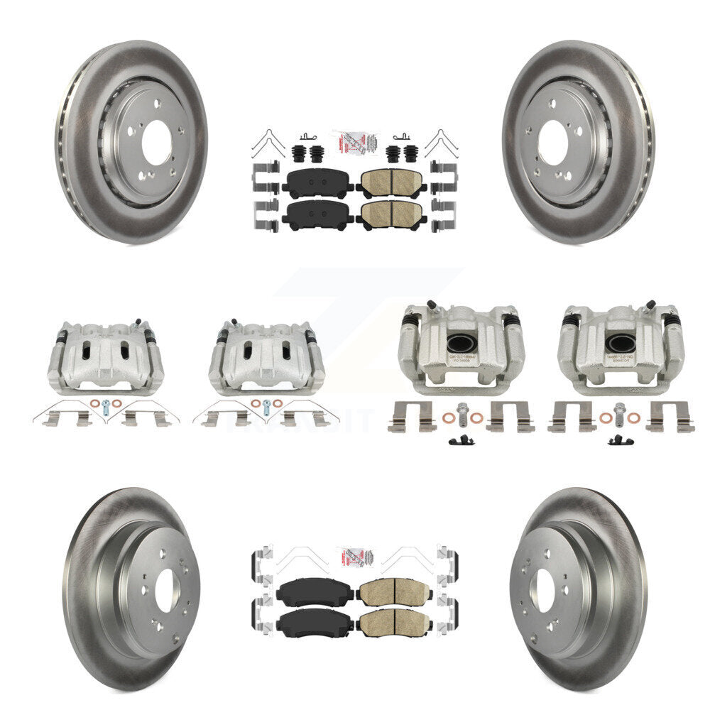 Transit Auto KCG-102792N Disc Brake Kit for 2015-2017 Honda Odyssey - Front and Rear product image