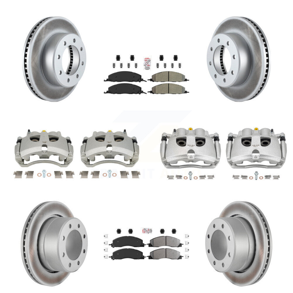 Transit Auto KCG-102801N Disc Brake Kit for 2009-2018 Ram 2500, Ram 3500, Dodge Ram 2500 & more - Front and Rear product image