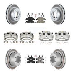 Transit Auto KCG-102801N Disc Brake Kit for 2009-2018 Ram 2500, Ram 3500, Dodge Ram 2500 & more - Front and Rear product image