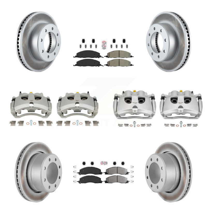 Transit Auto KCG-102801N Disc Brake Kit for 2009-2018 Ram 2500, Ram 3500, Dodge Ram 2500 & more - Front and Rear product image