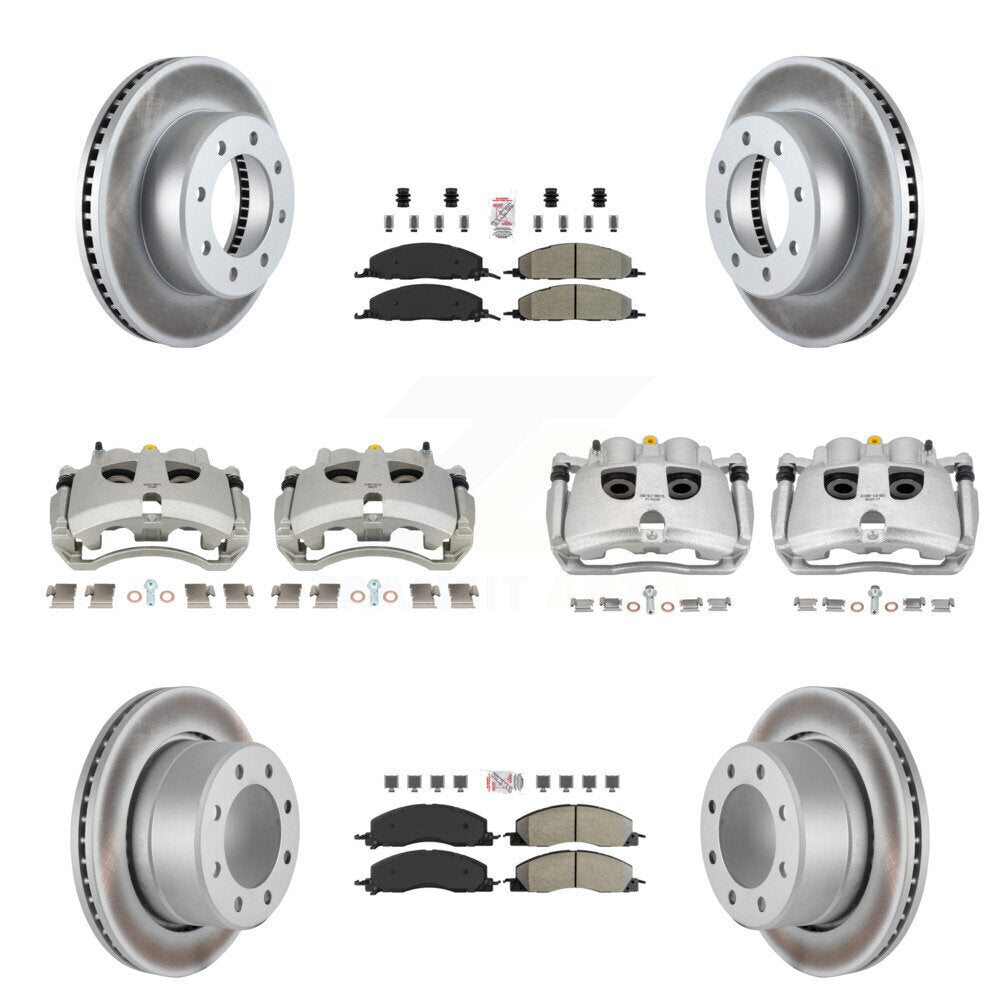 Transit Auto KCG-102802N Disc Brake Kit for 2009-2018 Ram 2500, Ram 3500, Dodge Ram 2500 & more - Front and Rear product image