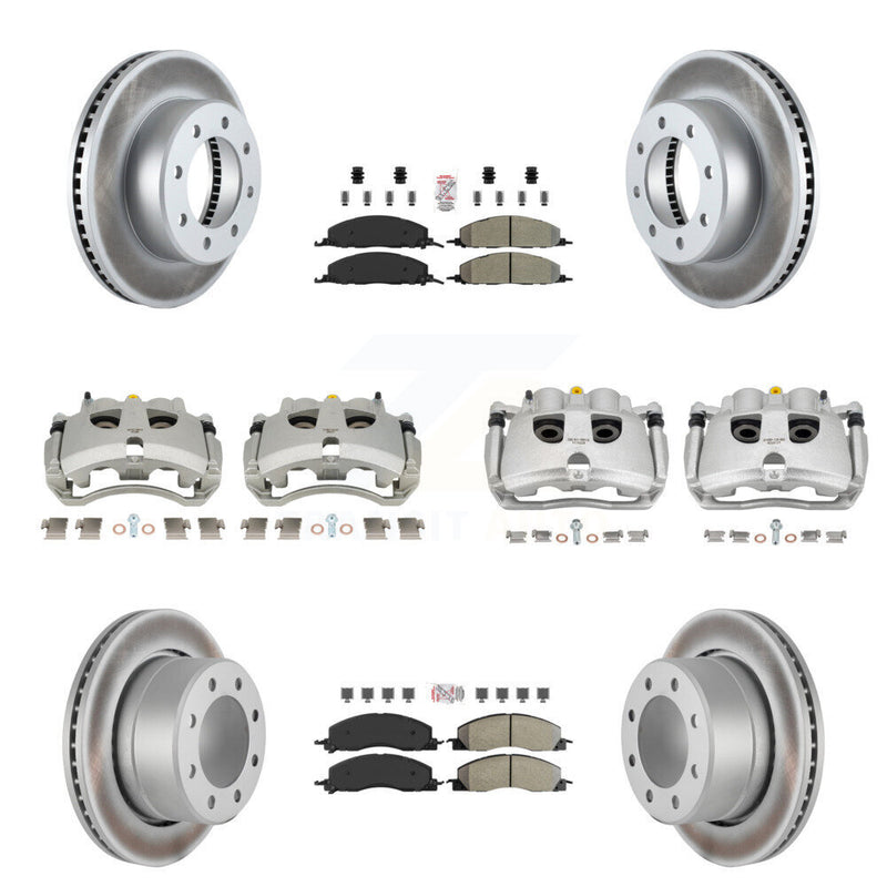 Transit Auto KCG-102802N Disc Brake Kit for 2009-2018 Ram 2500, Ram 3500, Dodge Ram 2500 & more - Front and Rear product image