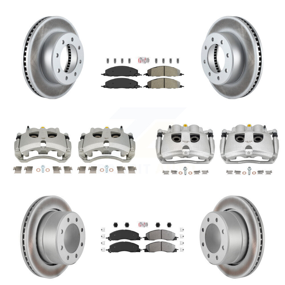 Transit Auto KCG-102803N Disc Brake Kit for 2009-2018 Ram 2500, Ram 3500, Dodge Ram 2500 & more - Front and Rear product image