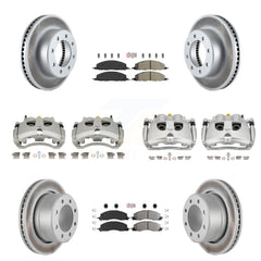 Transit Auto KCG-102803N Disc Brake Kit for 2009-2018 Ram 2500, Ram 3500, Dodge Ram 2500 & more - Front and Rear product image