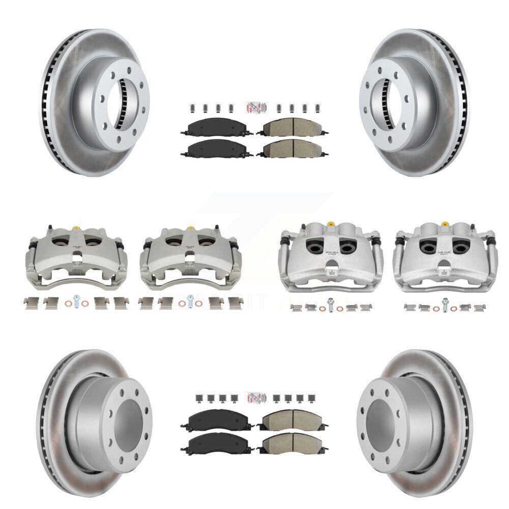 Transit Auto KCG-102804N Disc Brake Kit for 2009-2018 Ram 2500, Ram 3500, Dodge Ram 2500 & more - Front and Rear product image