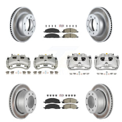 Transit Auto KCG-102804N Disc Brake Kit for 2009-2018 Ram 2500, Ram 3500, Dodge Ram 2500 & more - Front and Rear product image