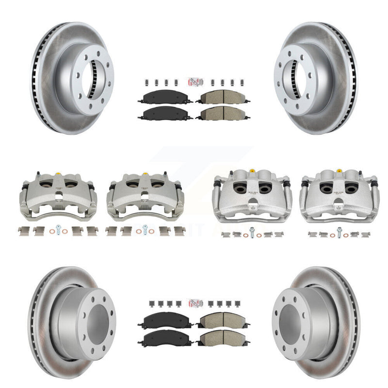 Transit Auto KCG-102804N Disc Brake Kit for 2009-2018 Ram 2500, Ram 3500, Dodge Ram 2500 & more - Front and Rear product image