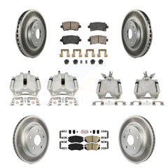 Transit Auto KCG-102833N Disc Brake Kit for 2014-2015 Chevrolet Malibu - Front and Rear product image