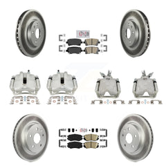 Transit Auto KCG-102835N Disc Brake Kit for 2014-2015 Chevrolet Malibu - Front and Rear product image