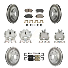 Transit Auto KCG-102837N Disc Brake Kit for 2013 Chevrolet Malibu - Front and Rear product image