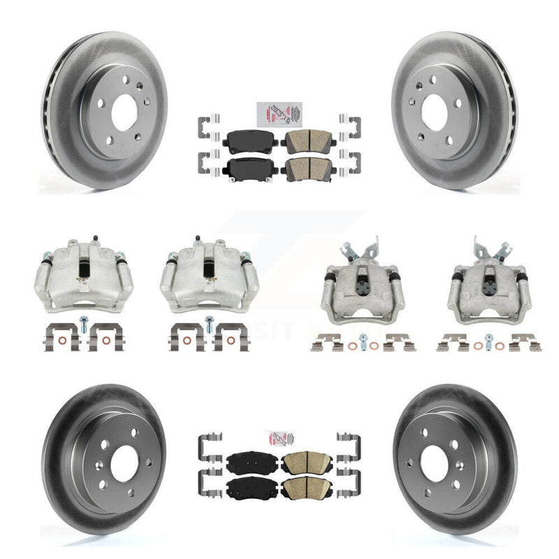 Transit Auto KCG-102844N Disc Brake Kit for 2013 Chevrolet Malibu - Front and Rear product image