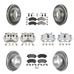 Transit Auto KCG-102847N Disc Brake Kit for 2007-2018 Freightliner Sprinter 3500, Mercedes-Benz Sprinter 3500XD, Mercedes-Benz Sprinter 3500 & more - Front and Rear product image