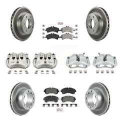Transit Auto KCG-102848N Disc Brake Kit for 2007-2018 Freightliner Sprinter 3500, Mercedes-Benz Sprinter 3500XD, Mercedes-Benz Sprinter 3500 & more - Front and Rear product image