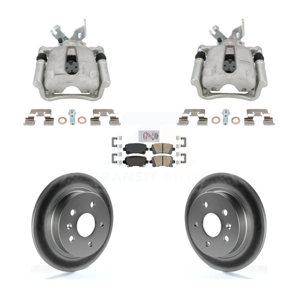 Transit Auto KCG-102858N Disc Brake Kit for 2011-2016 Chevrolet Malibu, Buick LaCrosse, Buick Regal - Rear product image
