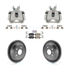 Transit Auto KCG-102858N Disc Brake Kit for 2011-2016 Chevrolet Malibu, Buick LaCrosse, Buick Regal - Rear product image