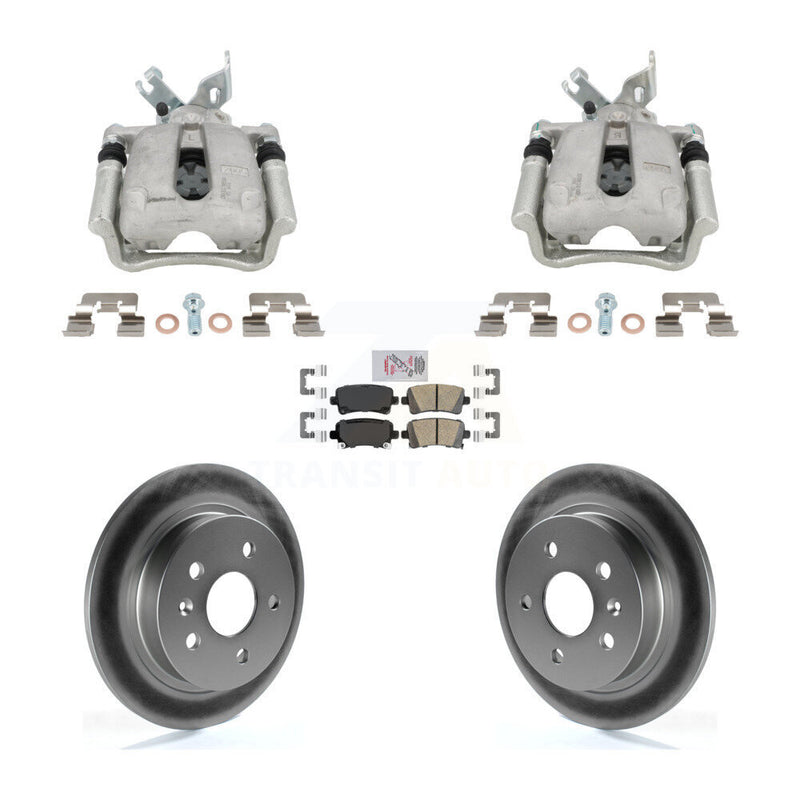 Transit Auto KCG-102858N Disc Brake Kit for 2011-2016 Chevrolet Malibu, Buick LaCrosse, Buick Regal - Rear product image