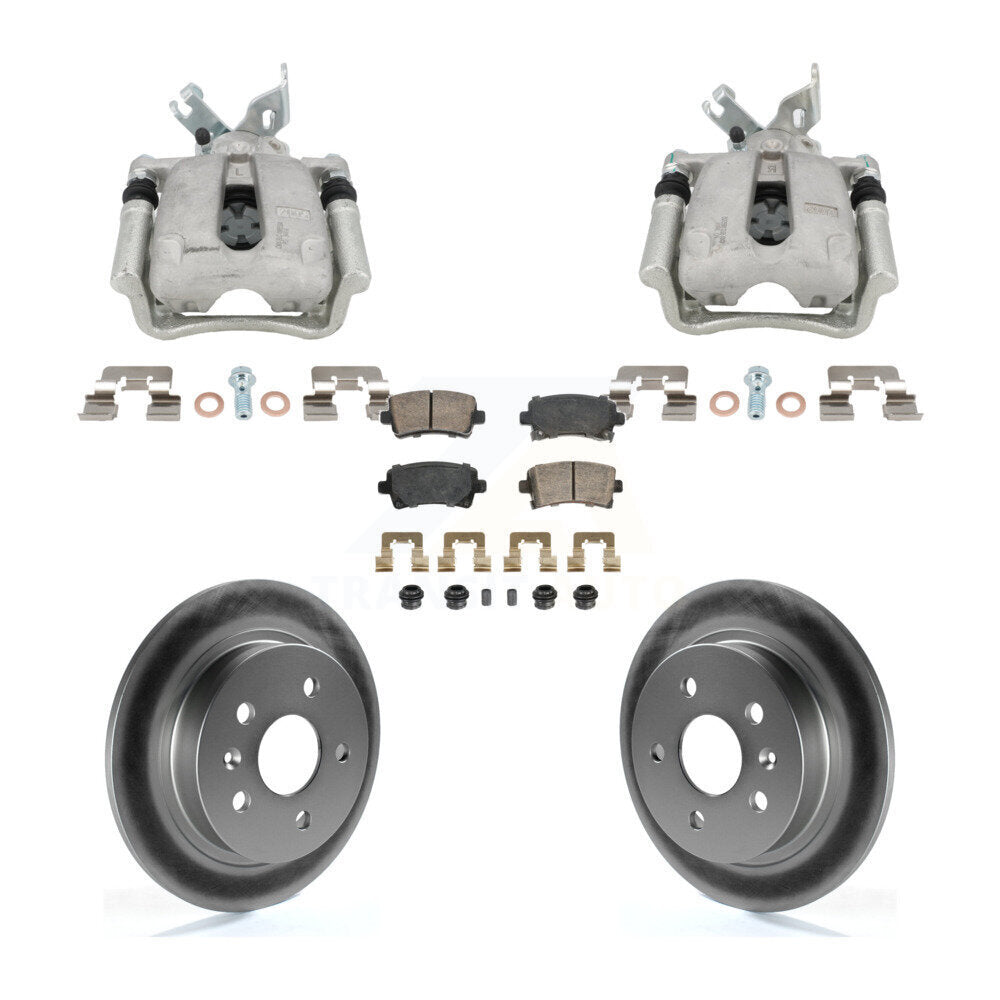 Transit Auto KCG-102860N Disc Brake Kit for 2011-2016 Chevrolet Malibu, Buick LaCrosse, Buick Regal - Rear product image
