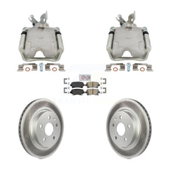 Transit Auto KCG-102861N Disc Brake Kit for 2011-2016 Chevrolet Malibu, Buick Regal - Rear product image