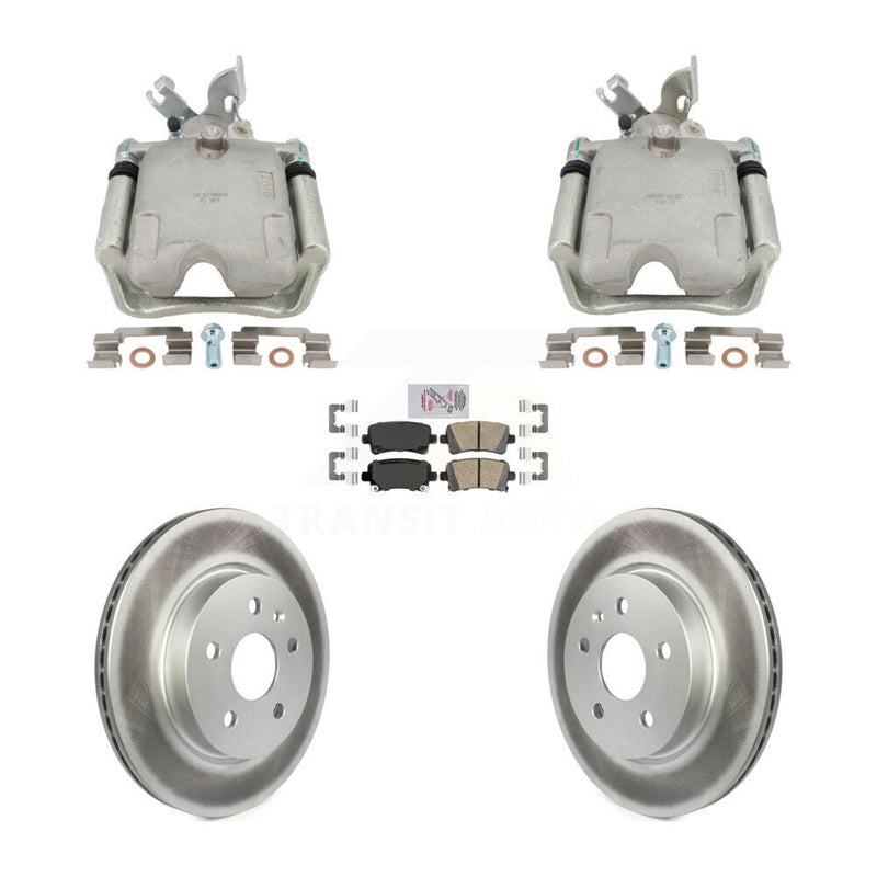 Transit Auto KCG-102861N Disc Brake Kit for 2011-2016 Chevrolet Malibu, Buick Regal - Rear product image