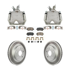 Transit Auto KCG-102863N Disc Brake Kit for 2011-2016 Chevrolet Malibu, Buick Regal - Rear product image
